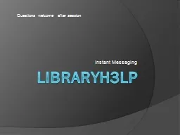 Libraryh3lp