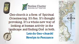 Geo-church is a form of Spiritual Orienteering. It’s fun.