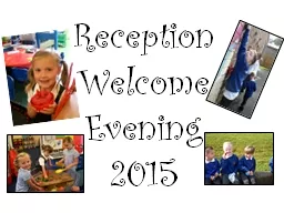 Reception Welcome Evening 2015