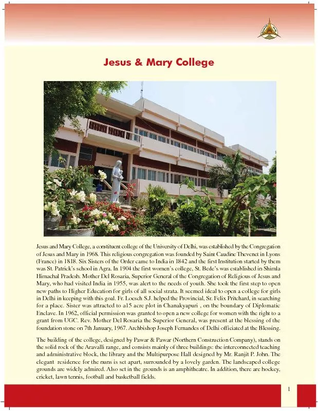Jesus & Mary College