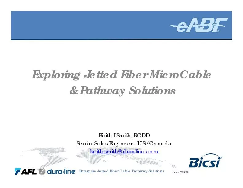 Enterprise Jetted Fiber Cable Pathway Solutions