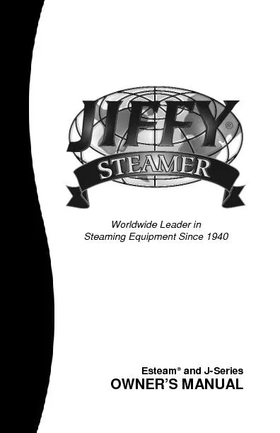 Worldwide Leader in Steaming Equipment Since 1940