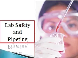 Lab Safety and