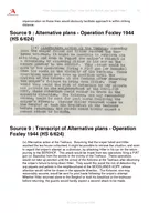 Hitler Assassination Plan How did the British plan to kill Hitler This resource was produced using documents from the collecti ons of The National Archives