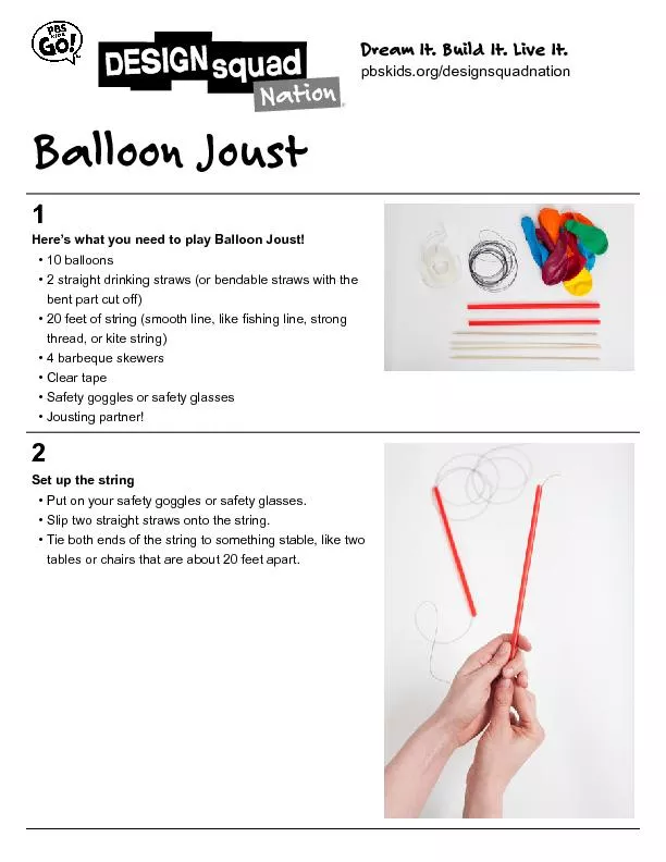 Here’s what you need to play Balloon Joust!