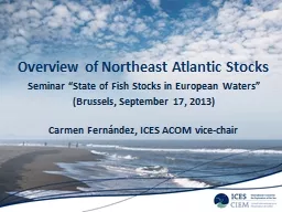 Overview of Northeast Atlantic Stocks