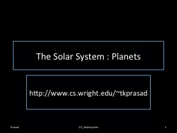 The Solar System : Planets