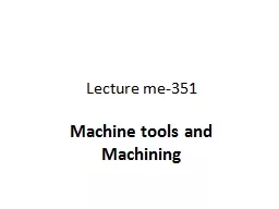 Lecture me-351