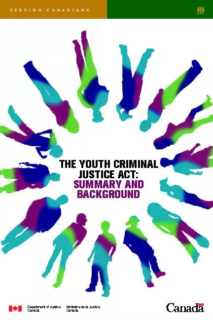 IYouth Criminal ustice Act is the law that governs Canada’s youth