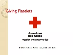 Giving Platelets