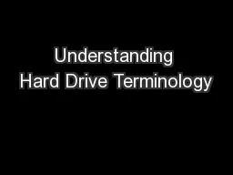 Understanding Hard Drive Terminology
