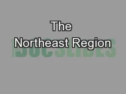 The Northeast Region