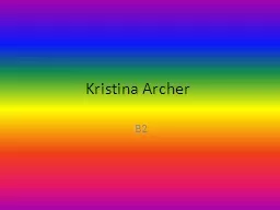 Kristina Archer