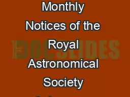 List of astronomical key words updated  July This list is common to Monthly Notices of the Royal Astronomical Society Astronomy and Astrophysics and The Astrophysical Jour nal