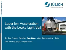 Laser-Ion Acceleration with the Leaky Light Sail