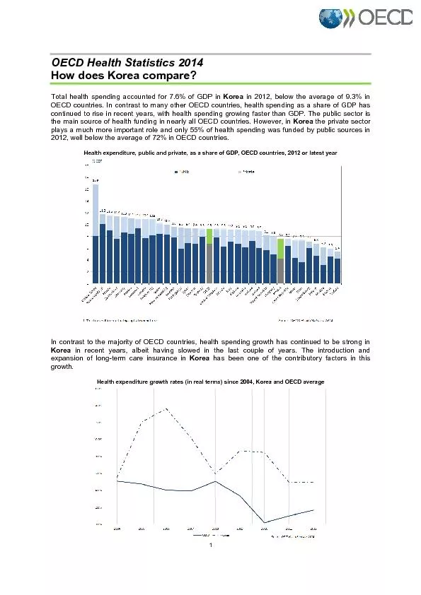 OECD Health Statistics 2014