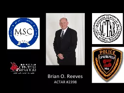 Brian O. Reeves
