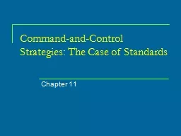 Command-and-Control Strategies: The Case of