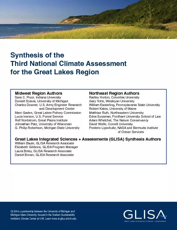 Third National Climate Assessment
