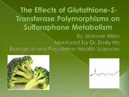 The Effects of Glutathione-