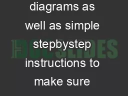 easytofollow diagrams as well as simple stepbystep instructions to make sure your tie