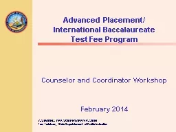 Advanced Placement/ International Baccalaureate
