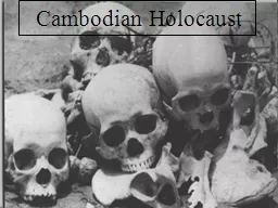 Cambodian Holocaust