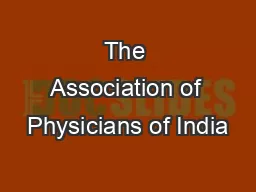 The Association of Physicians of India
