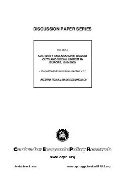 DISCUSSION PAPER SERIES Available online at www