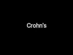 Crohn’s