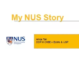 My  NUS Story