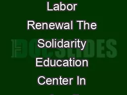 Autoworker Activists Alert Save the Date Saturday January  th  The Center for Labor Renewal