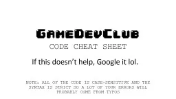 GameDevClub