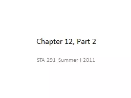 Chapter 12, Part 2