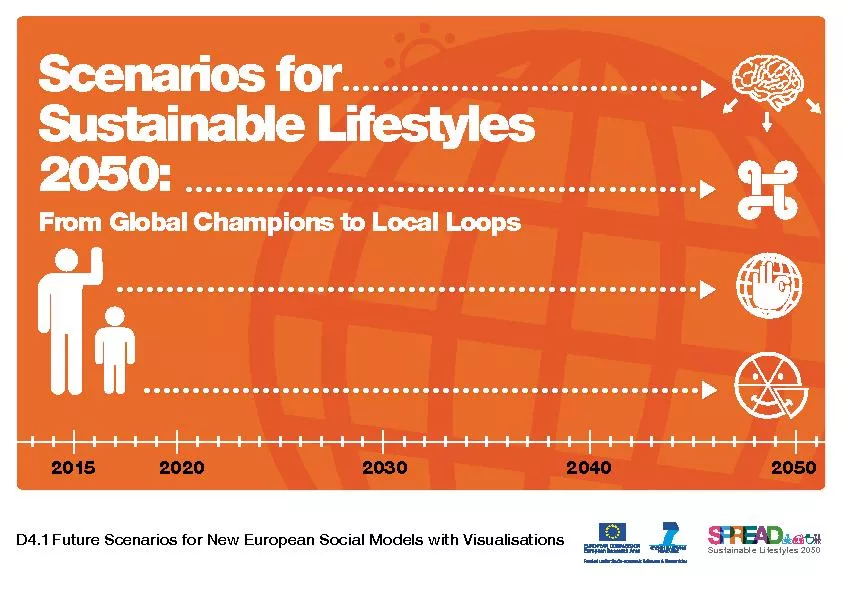 Sustainable Lifestyles 2050