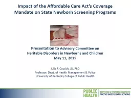 Impact of the Affordable Care Act’s Coverage Mandate on S