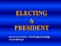 Electing a