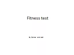 Fitness test