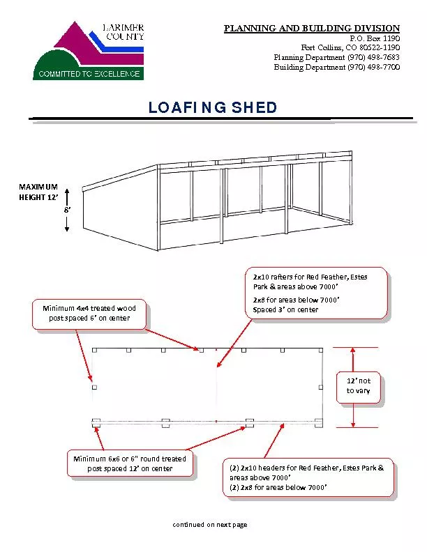 LOAFING SHED