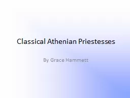 Classical Athenian Priestesses