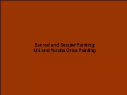 Sacred and Secular Painting: