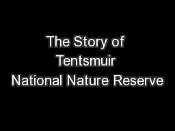 The Story of Tentsmuir National Nature Reserve