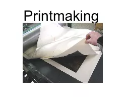 Printmaking