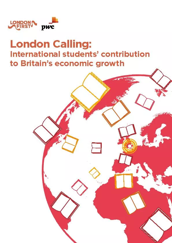 ondon Calling: International students’ contribution to Britain