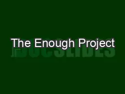 The Enough Project