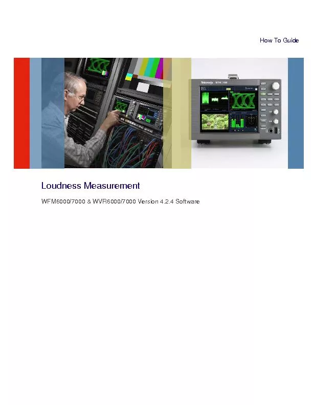 How To Guide Loudness Measurement