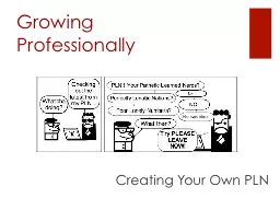Growing Professionally