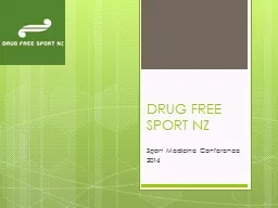 DRUG FREE SPORT NZ