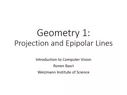 Geometry 1: