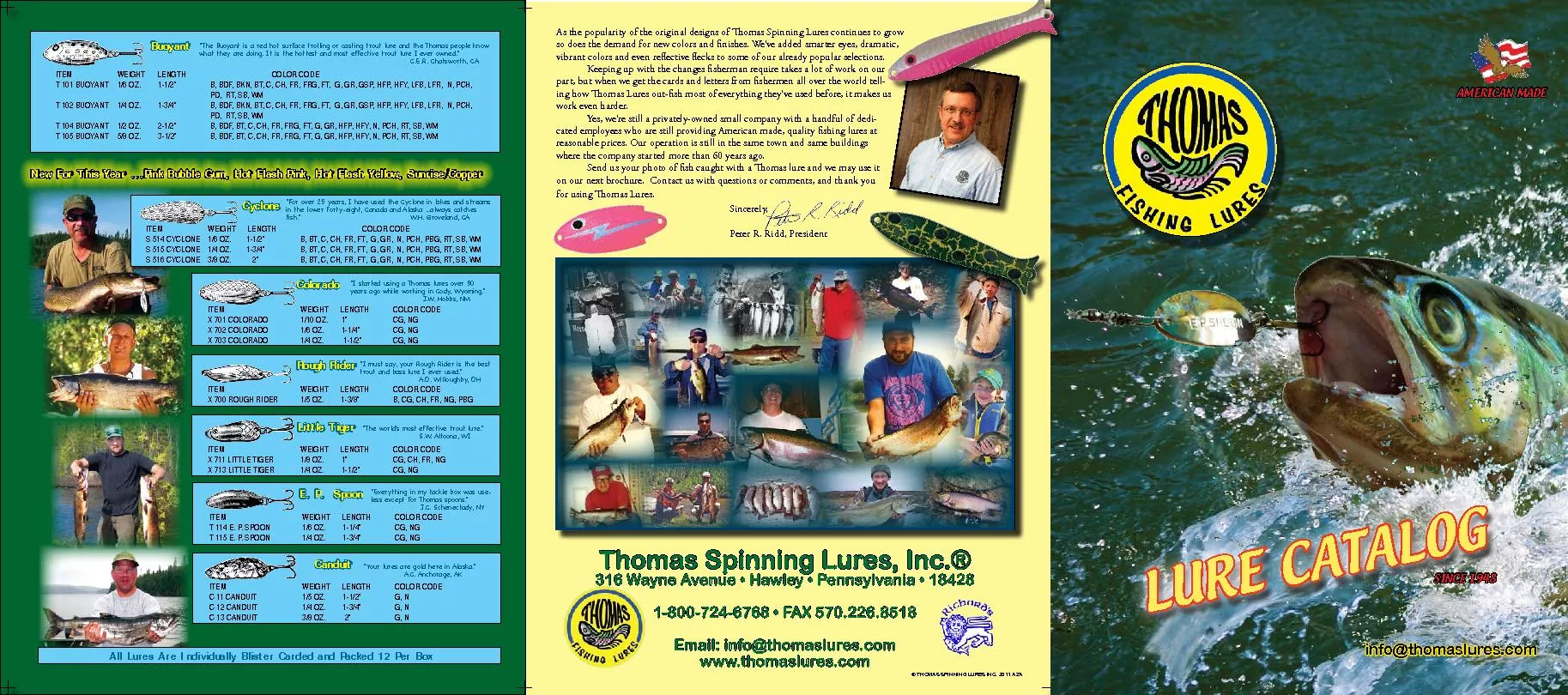 Thomas Spinning Lures, Inc.